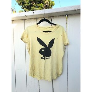 Vintage Hand Dyed Playboy Tee